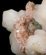 Peach Stilbite Crystal Cluster - India #44302-2